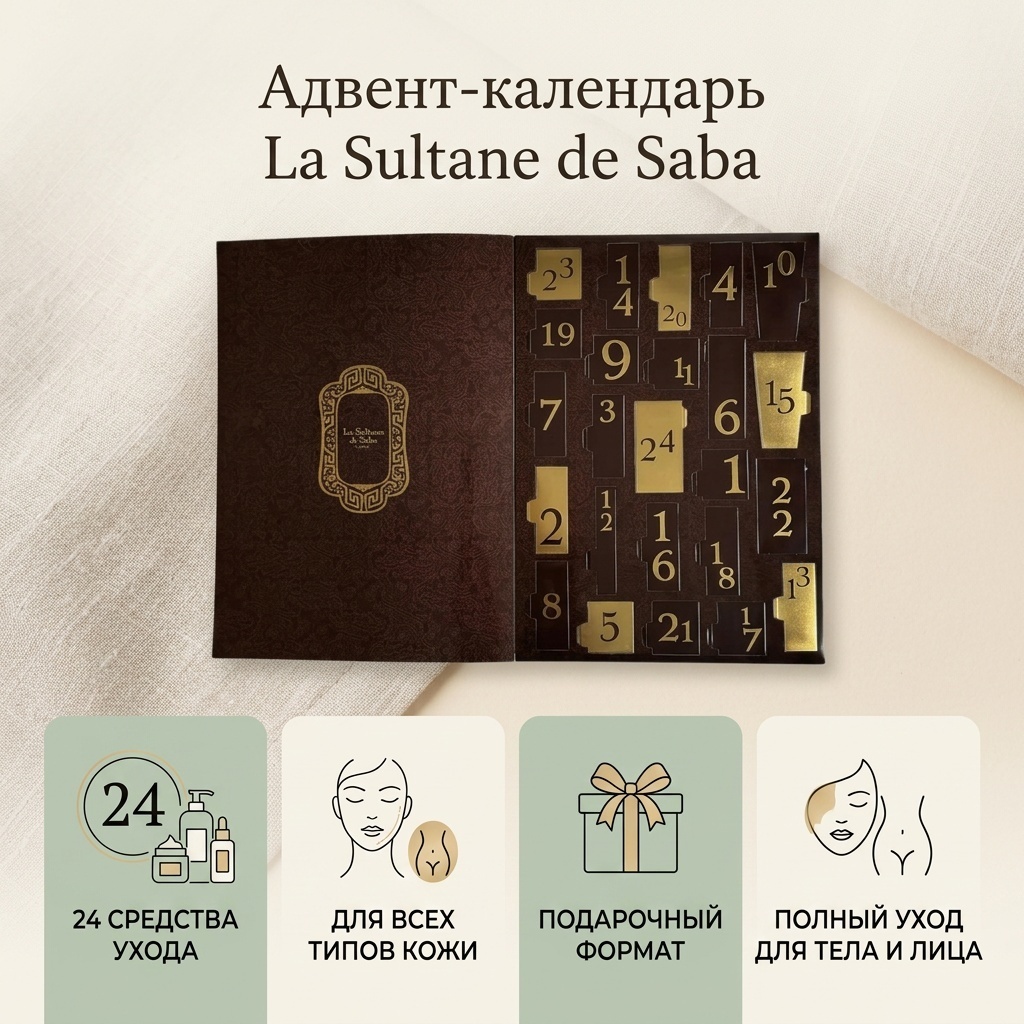 La Sultane de Saba Advent Calendar адвент календарь для женщин