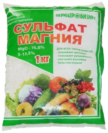 Пермагробизнес гранулы Сульфат магния 1 кг