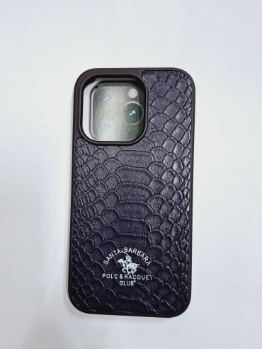 Чехол Santa Barbara Polo & Racquet Club для Apple iPhone 15 Pro Max фиолетовый