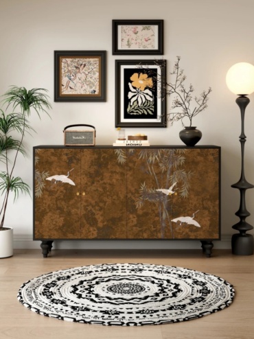 Комод 0424ck, 150x40x90 см, мультиколор, коричневый