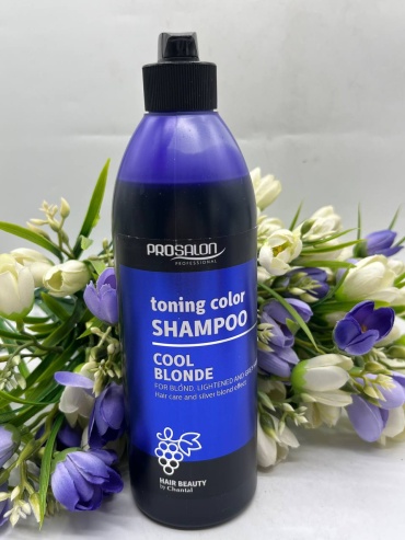 Prosalon cool blonde шампунь оттеночный 500 мл