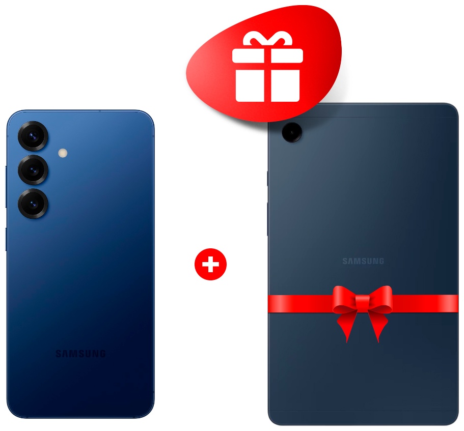 Смартфон Samsung Galaxy S25 12 ГБ/128 ГБ темно-синий + подарок