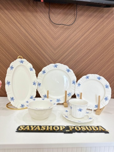 Сервиз на 6 персон SAYA SHOP , предметов: 34, столовый, керамика