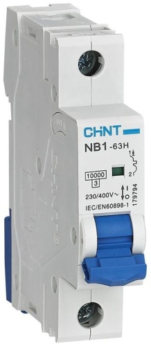 CHINT автоматический выключатель 1P 25 A, 10 кА, 230/400 В