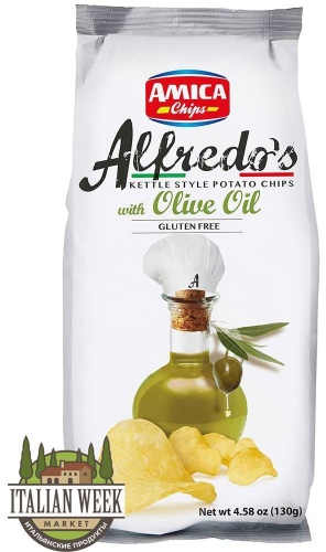 Чипсы AMICA Chips картофельные оливковое масло 130 г