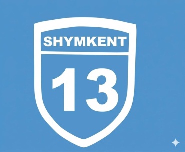 NAKLEY_VINIL. SHYMKENT 13. Шымкент 13. Белая 20×15см