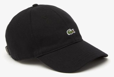 Кепка LACOSTE размер универсальный, черный