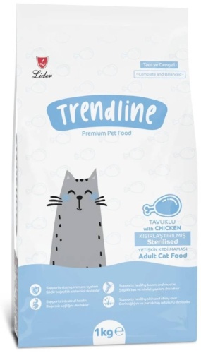 Lider Trendline Sterilised для стерилизованных курица 1 кг