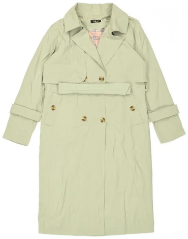 Плащ светло-зеленый