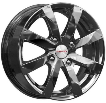 WorldWheels K&K Джемини кварц 6x15/4x108 D63.35 ET50 4 диска графит, серый, черный