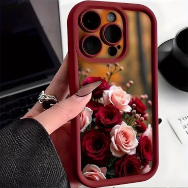 Чехол ADR.SADYR для Apple iPhone 17 Pro Max бордовый