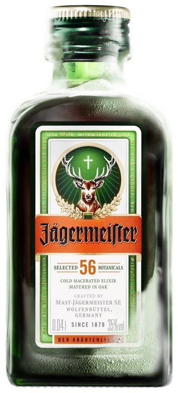Ликер Jagermeister десертный 35% 0.04 л