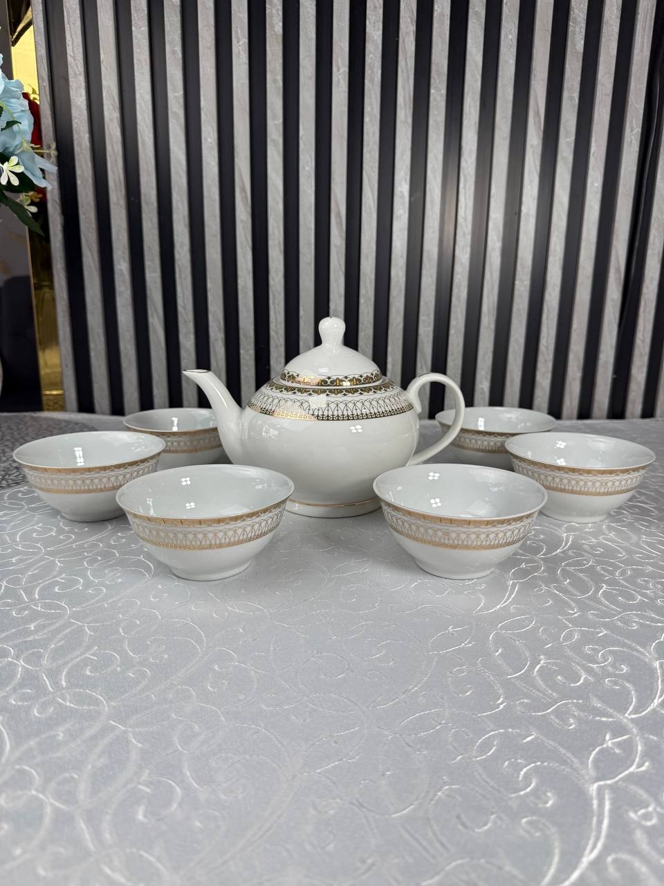 Сервиз на 6 персон IMPERIAL , предметов: 8, чайный, фарфор
