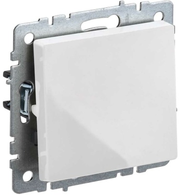 Выключатель клавишный IEK BR-V10-0-10-K01, белый