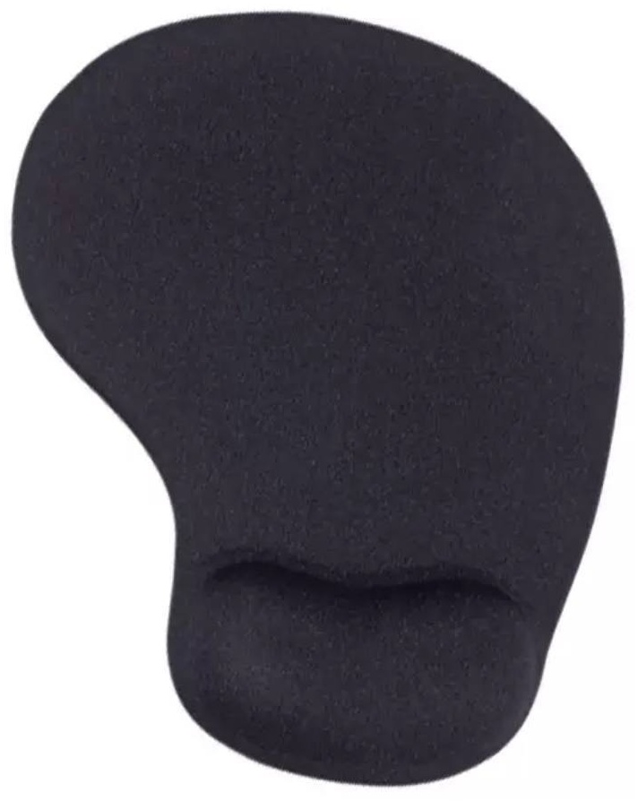 Коврик для мыши Black Oval 235x193x2 мм черный