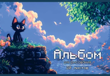 Альбом Маяк Канц А4020Ф4 ДМ A4 20 листов