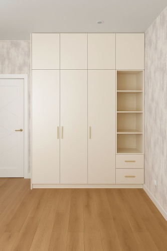 Распашной шкаф Aiba Mebel Zetta 180, 180x260х57 см, белый