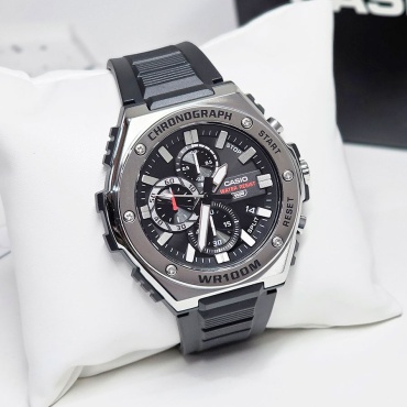 Кварцевые CASIO Casio Asia MWA-300H-1AVDF полимер, нержавеющая сталь