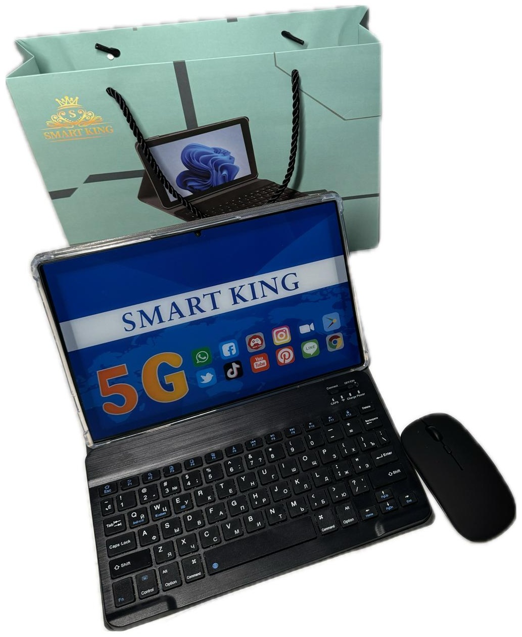 Планшет SMART King 10 дюйм 512 Мб/512 Гб синий