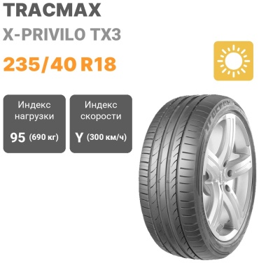 Tracmax X-Privilo TX3 235/40 R18 95Y