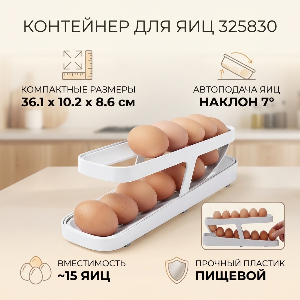 Контейнер 325830, пластик