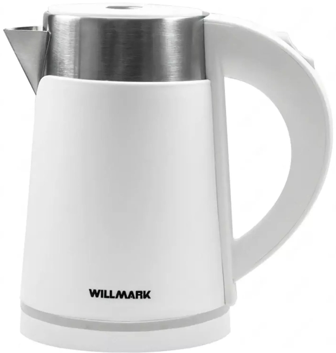 Электрочайник Willmark WEK-1008PS белый