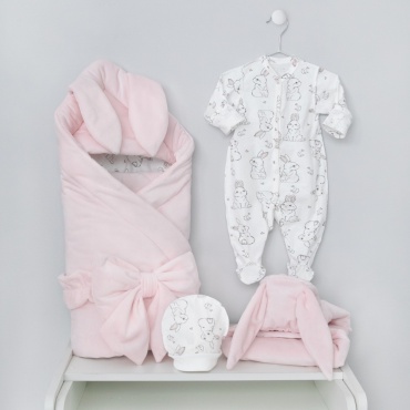 Комплект KinDerLITTO розовый