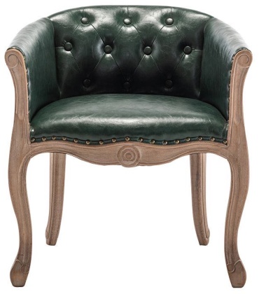 Стул AMELIE VIP-0021, 70x60x60 см, зеленый 1 шт.