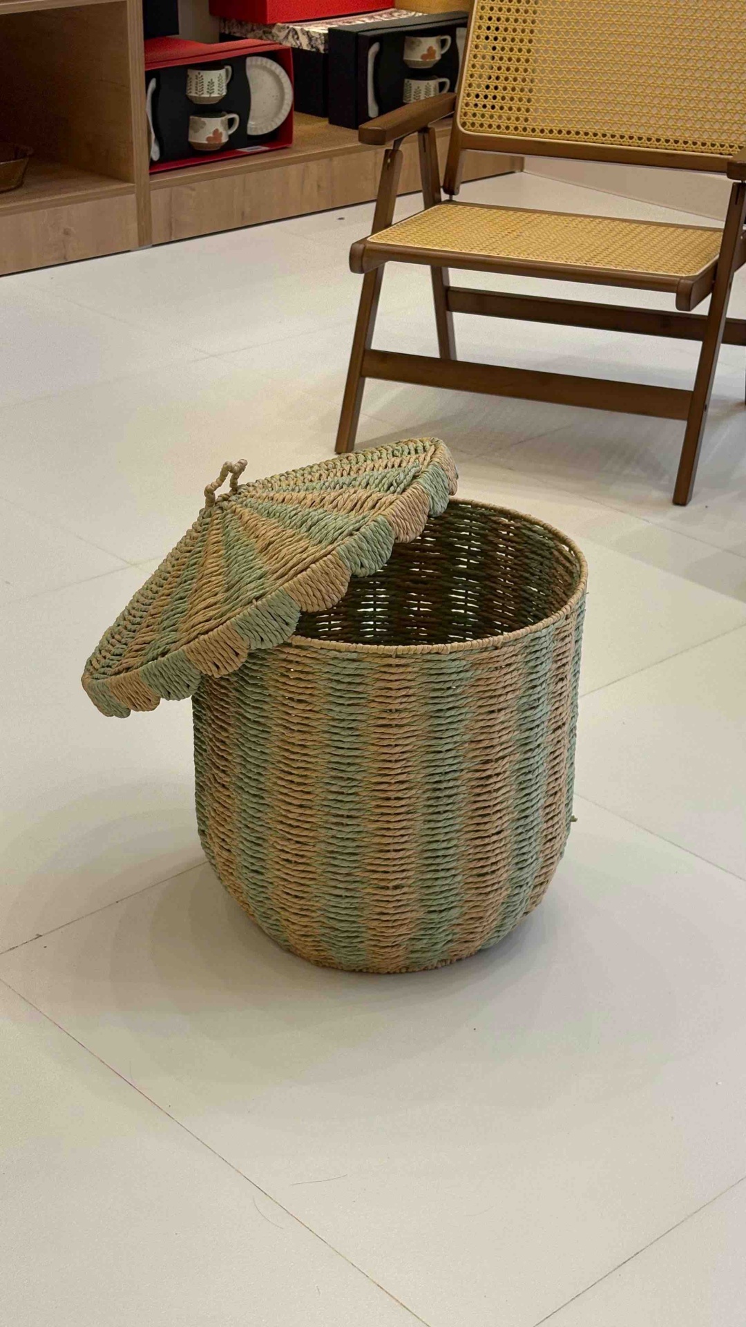 Корзина универсальная 37x32x37 см, эко лоза