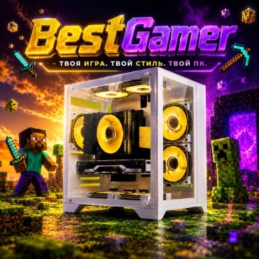 BestGamer i7-12700F / RTX 3050 8 Гб / 32 Гб / SSD 2000 Гб / Win 11 Pro