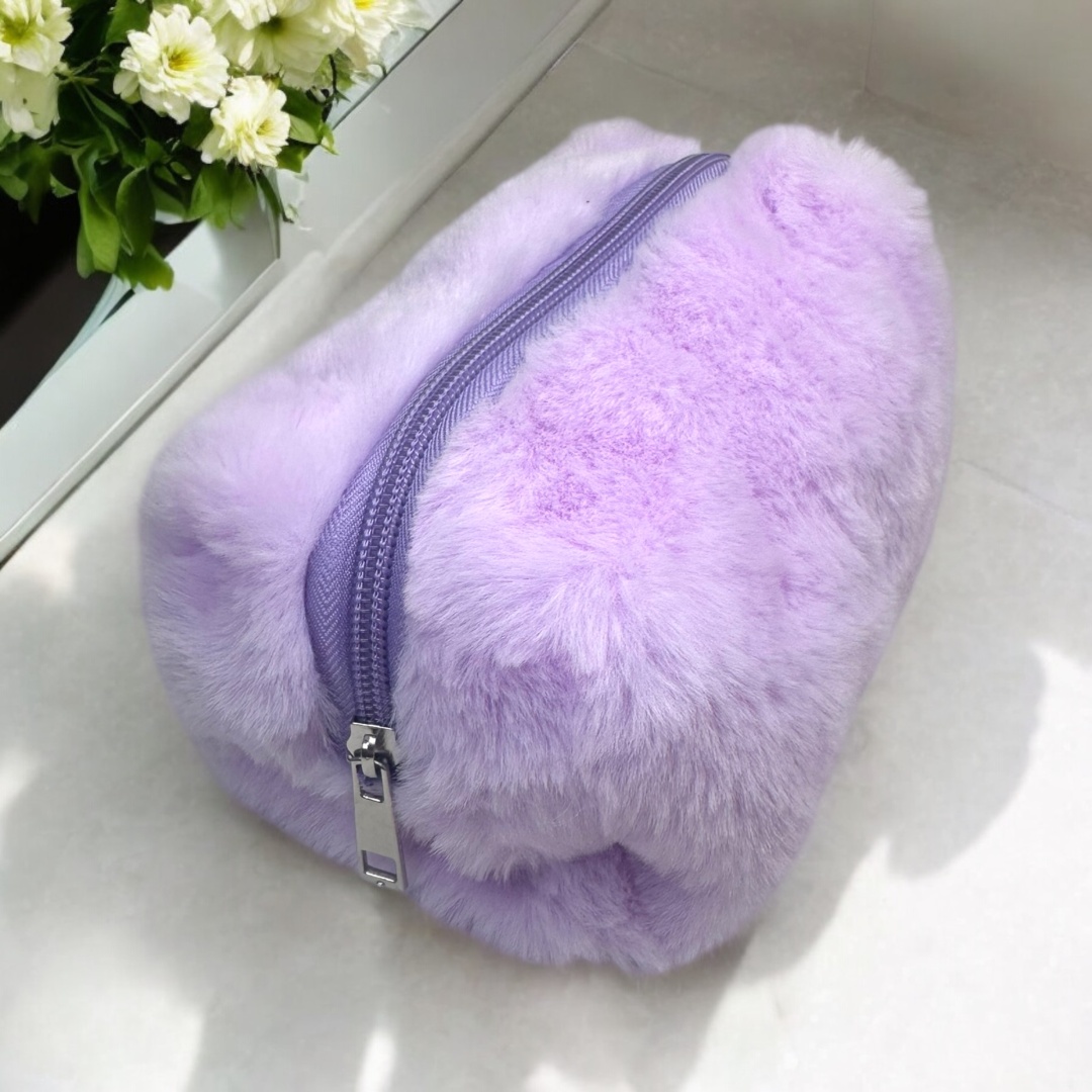 Soho smart косметичка плюш сиреневый 19X10 см