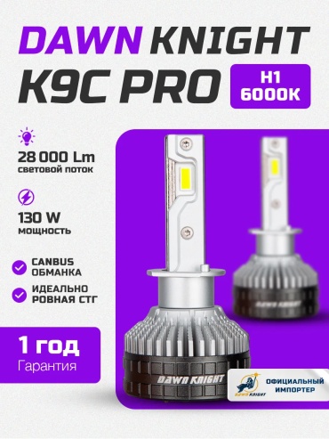 604683517 светодиодная H1, 2 шт