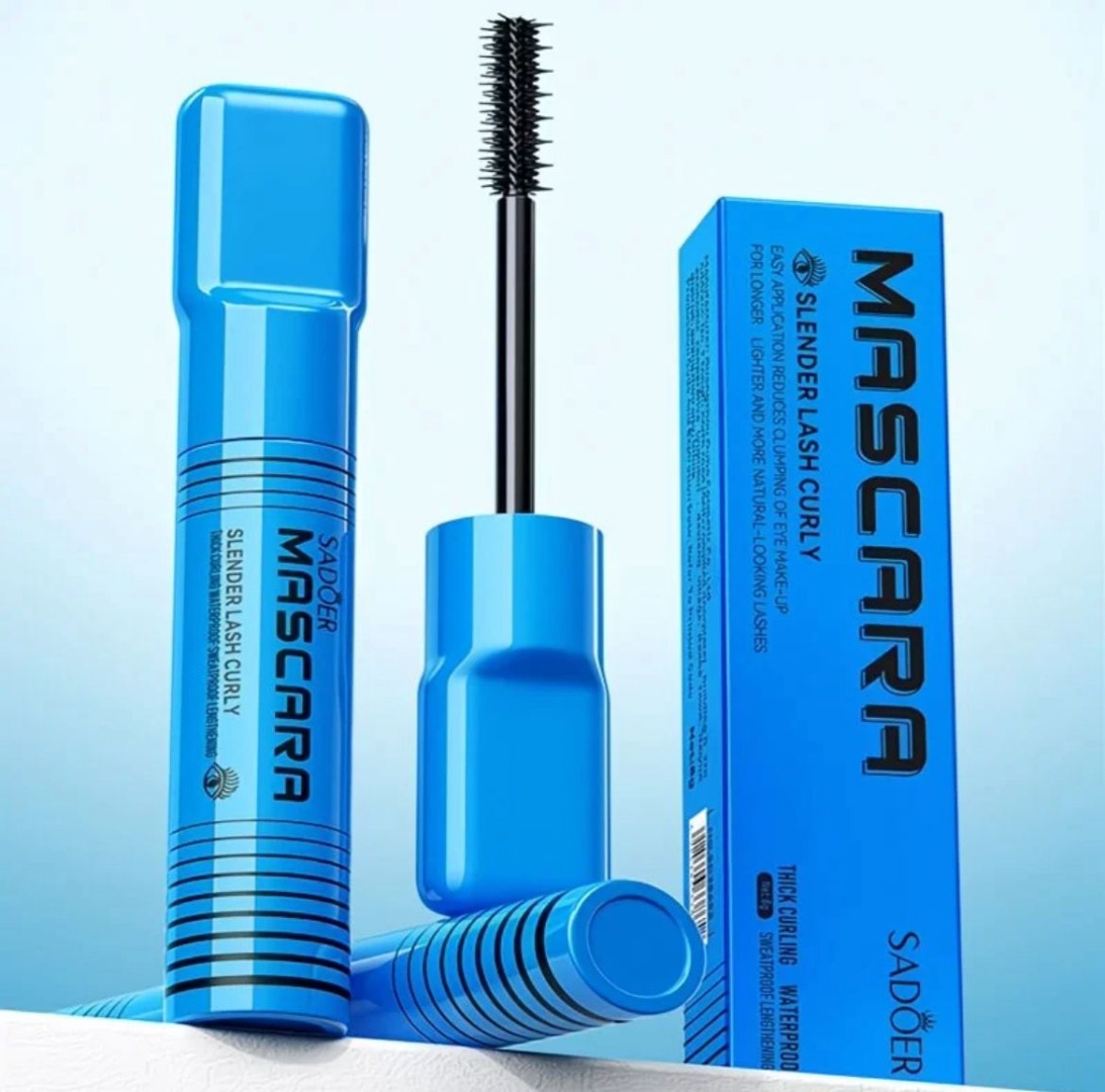 Тушь для ресниц SADOER Slender Lash Curly для объема черный