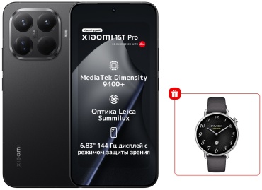 Xiaomi 15T Pro 12 ГБ/512 ГБ черный + подарок