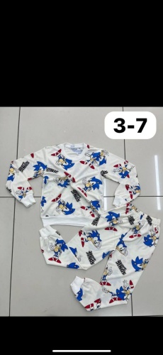 Пижама Kids Club белый