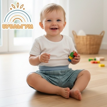 Шорты Si baby голубой