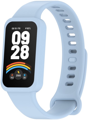 Ремешок MindStore для Xiaomi Smart Band 9 Active светло-голубой