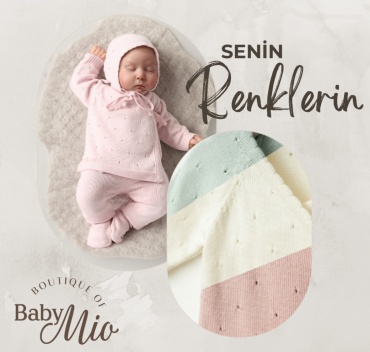 Комплект BabyMio розовый