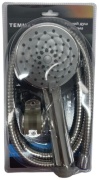 TEMMAX лейка для душа (шланг в комплекте) TN-52, нержавеющая сталь
