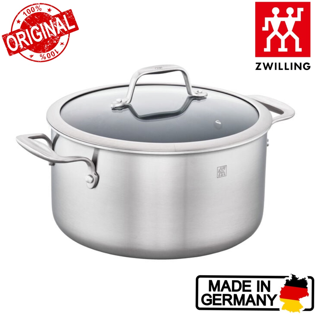 Кастрюля 6 л, ZWILLING Spirit 3-Ply 18/10 Ceramic 24 см сталь
