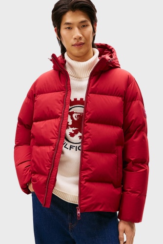Зимняя куртка Tommy Hilfiger красный