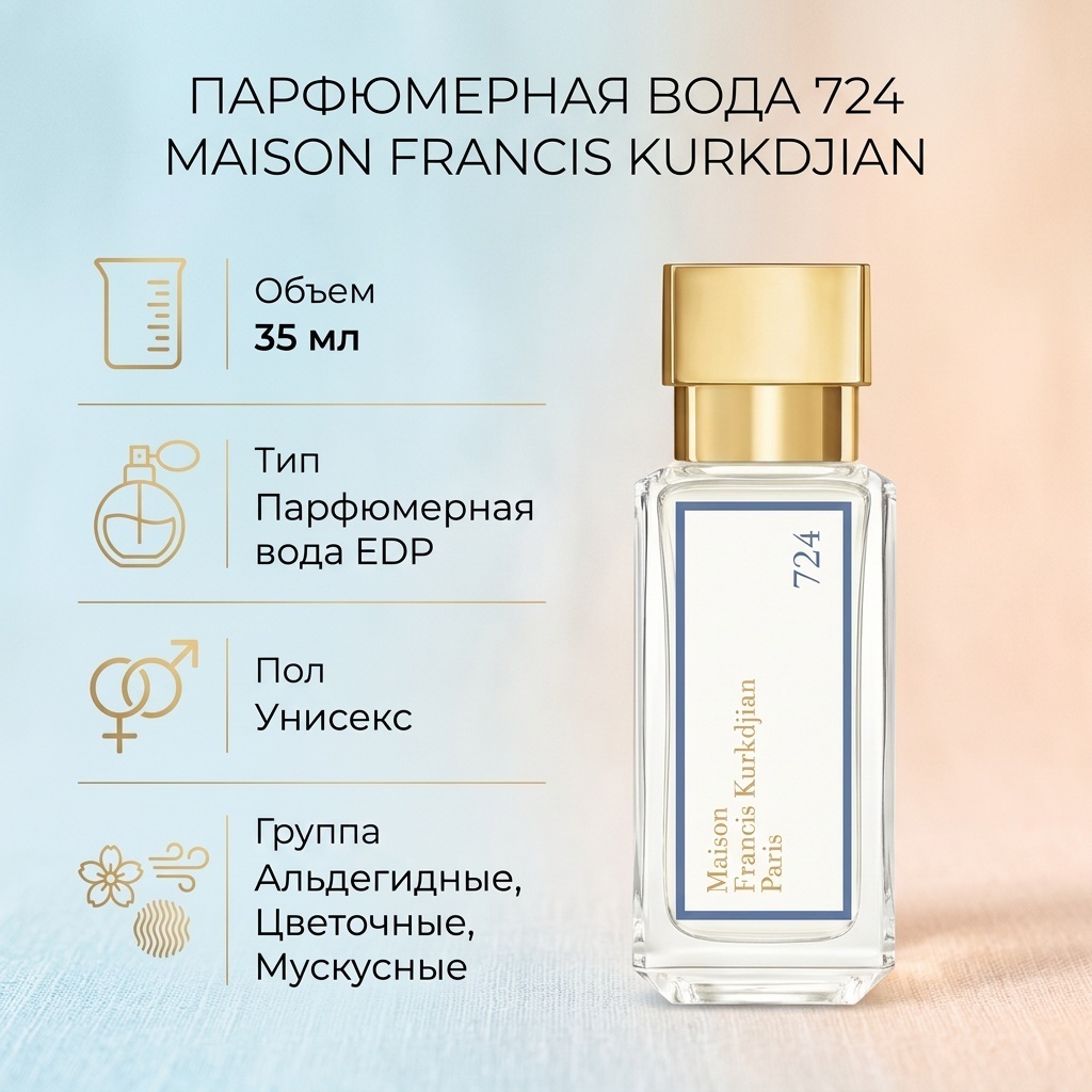 Maison Francis Kurkdjian 724 парфюмерная вода EDP 35 мл, унисекс