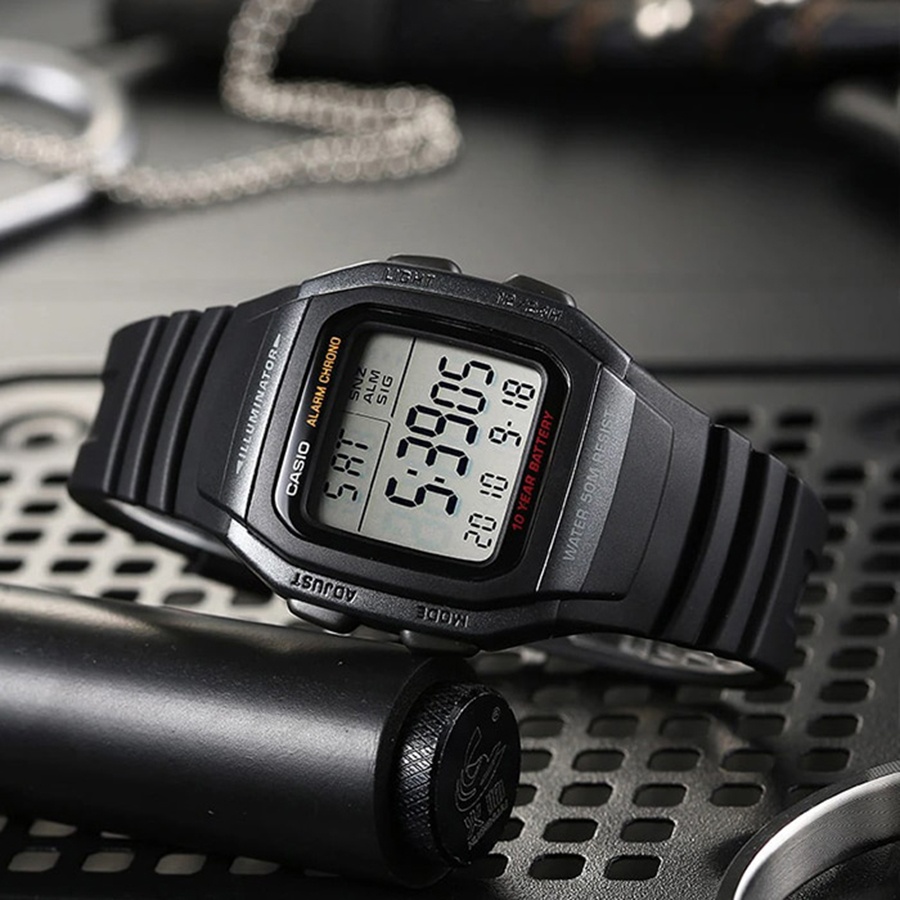 Кварцевые CASIO Original Watch-96H полимерный пластик