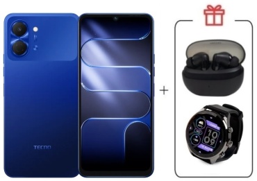 TECNO SPARK Go 3 3 ГБ/128 ГБ синий + подарок