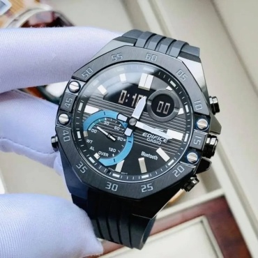 Кварцевые CASIO ECB-10PB-1ADF нержавеющая сталь