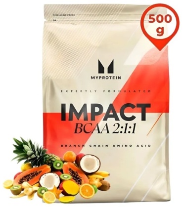 Myprotein Essential BCAA 2:1:1 Тропик 500 г
