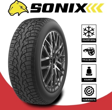Sonix Winter Xpro STUDS 68 185/65 R15 88 T  без шипов