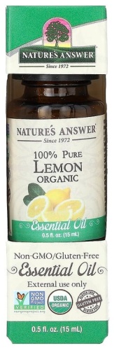 Nature's Answer эфирное масло лимон 15 мл
