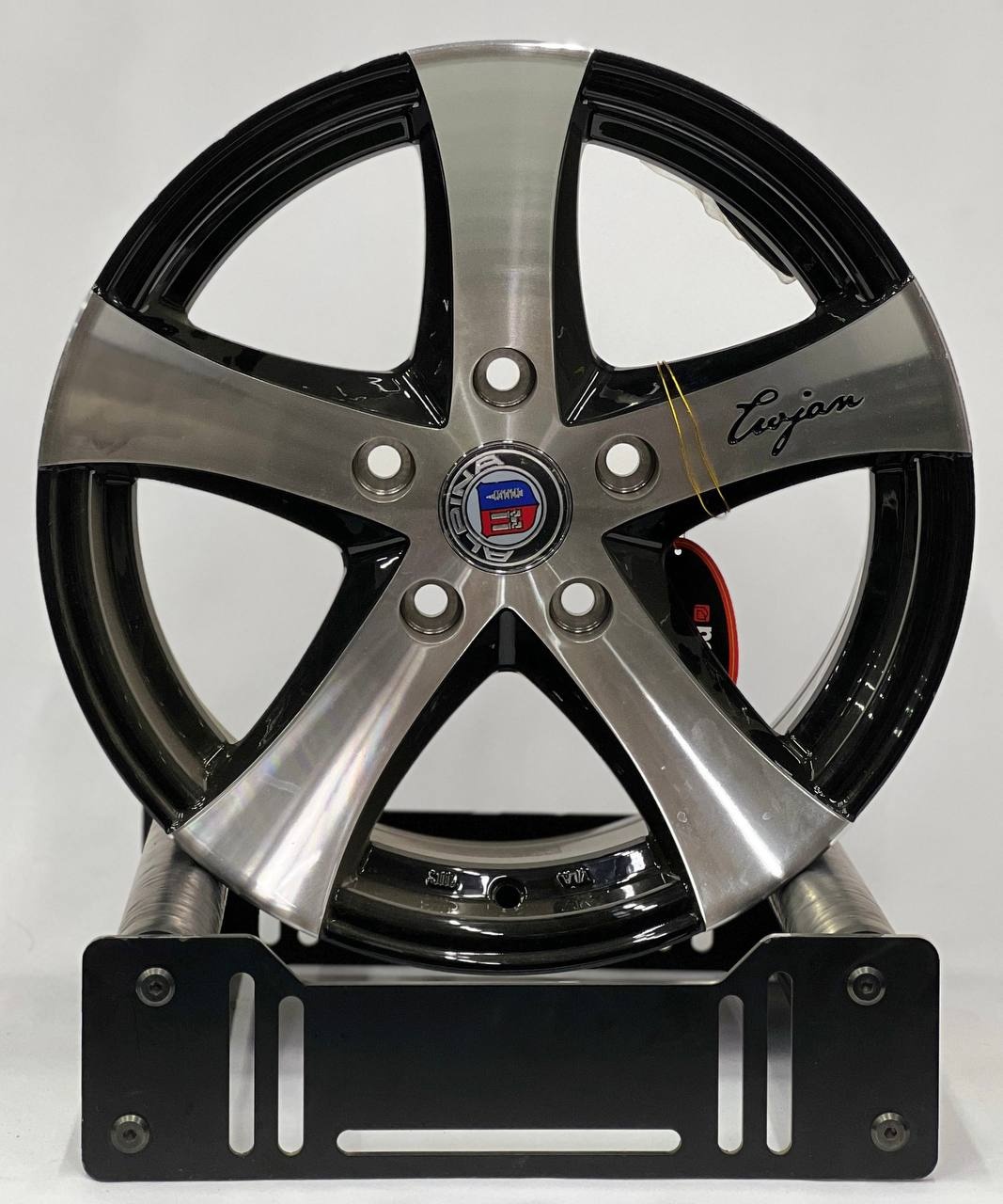 Top Grade 6776 7x15/5x114.3 D67.1 ET30 4 диска черный, серебристый, хром