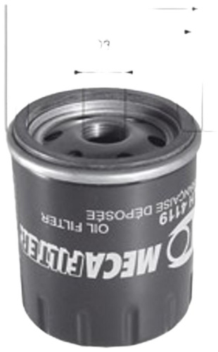 MECAFILTER масляный фильтр ELH4095